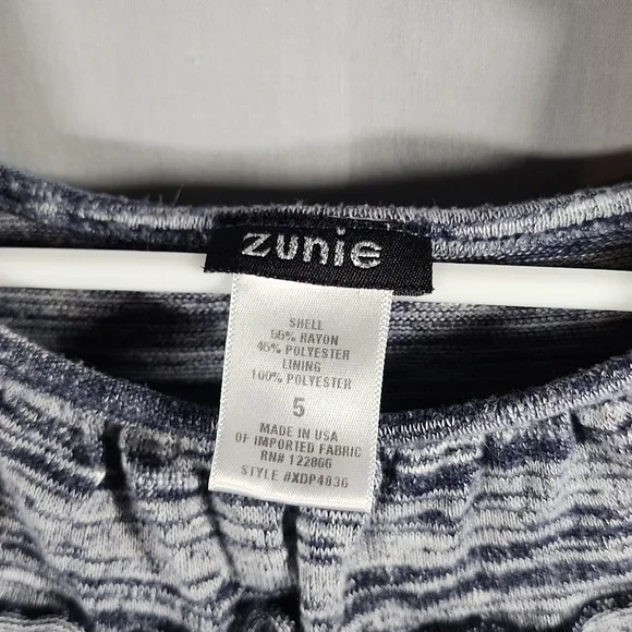 Zunie Girls Dress/Tunic Size 5 - Picture 3 of 4